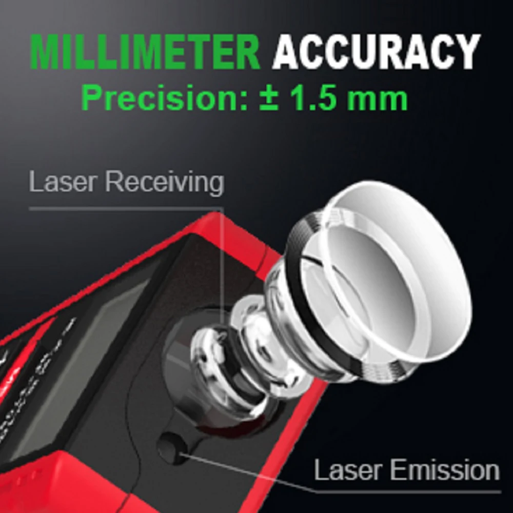 Noyafa NF-271 Đo Khoảng Cách 4 - đánh giá và giá Industrial Laser Rangefinder