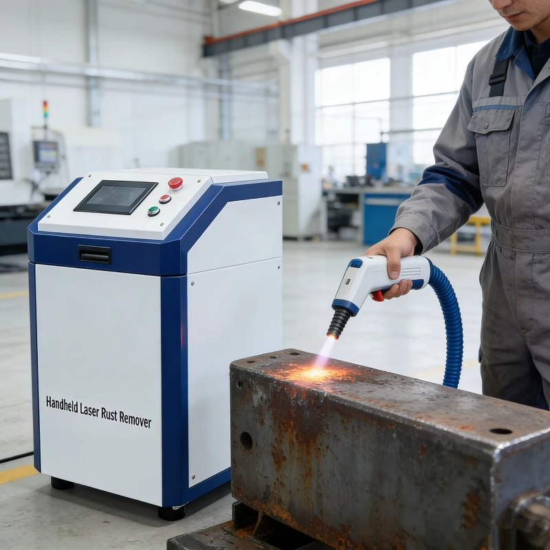 Portable Handheld Laser Cleani - đánh giá và giá Industrial Laser Paint Remover