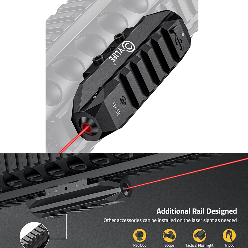 CVLIFE Low Profile Laser Sight - đánh giá và giá Industrial Laser Pointer