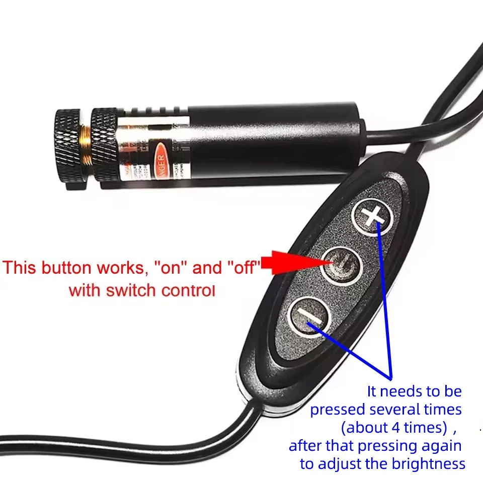 USB Green Dot/Line/Cross 50mW  - đánh giá và giá Industrial Laser Pointer