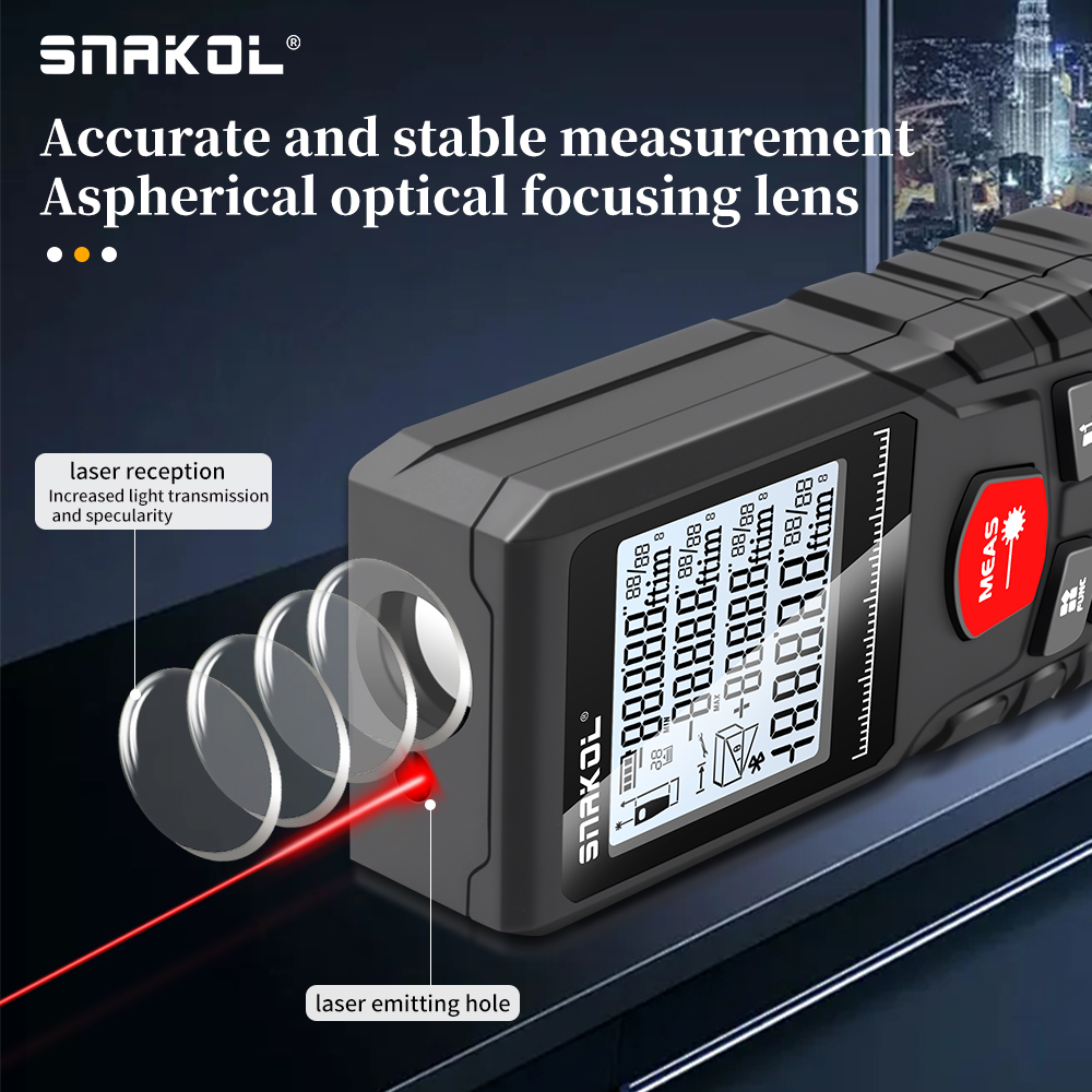 Snakol Laser Distance 50M/100M - đánh giá và giá Industrial Laser Rangefinder