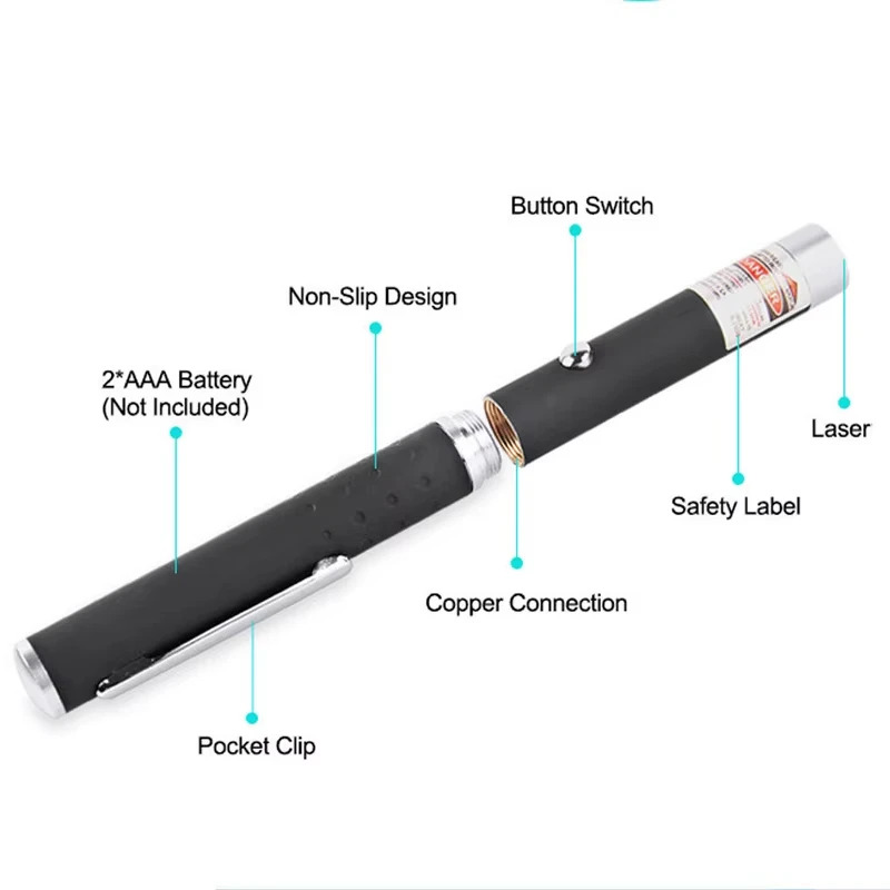 2-in-1 Mini Laser Pointer LED  - đánh giá và giá Industrial Laser Pointer