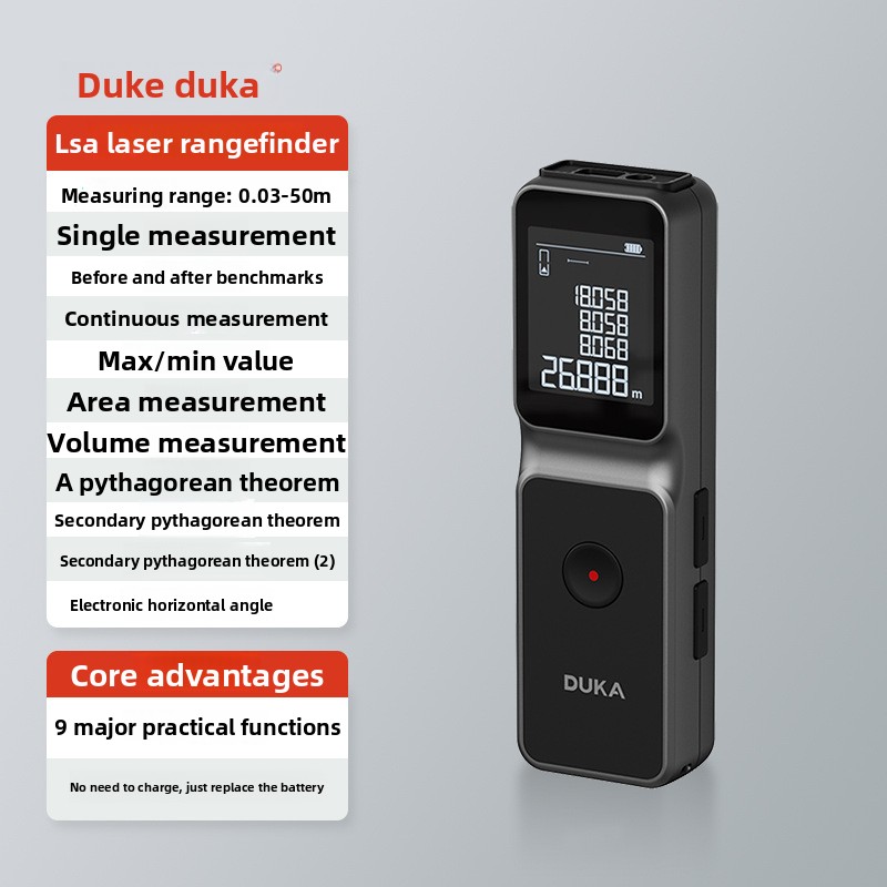 DUKA LSA Laser Range Finder In - đánh giá và giá Industrial Laser Measuring Device