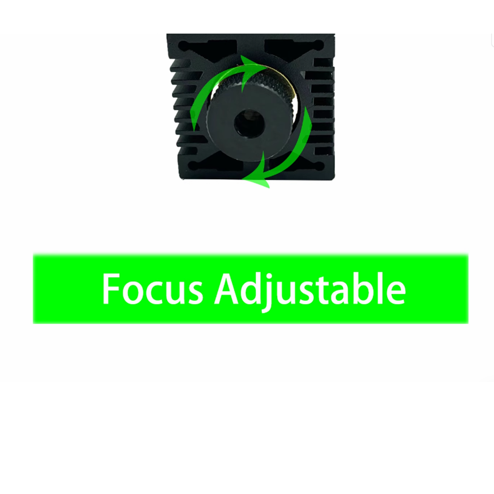 520nm 1W Dot Green Adjustable  - đánh giá và giá Industrial Laser Pointer