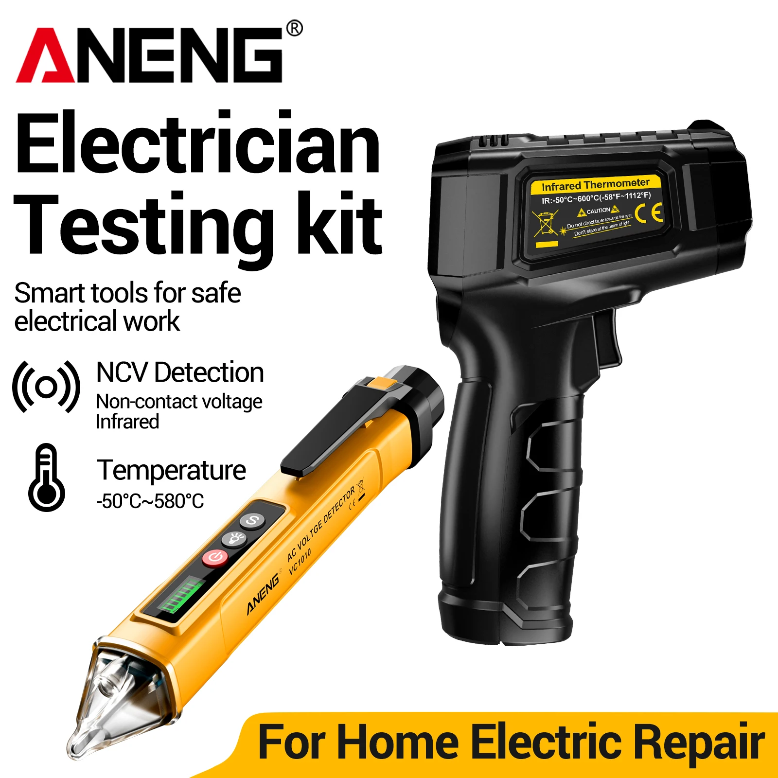 ANENG TH202 laser thermometer  - đánh giá và giá Industrial Laser Pen