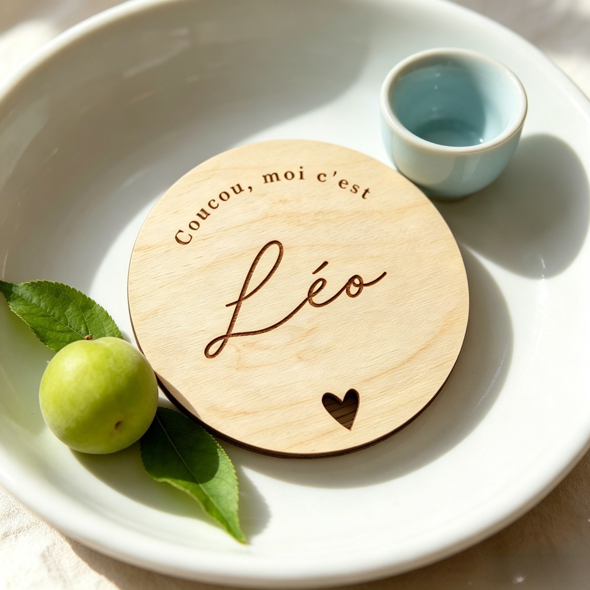 Custom Round Wooden Name Plaqu - đánh giá và giá Industrial Laser Marker