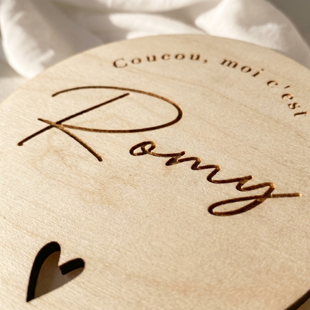 Custom Round Wooden Name Plaqu - đánh giá và giá Industrial Laser Marker
