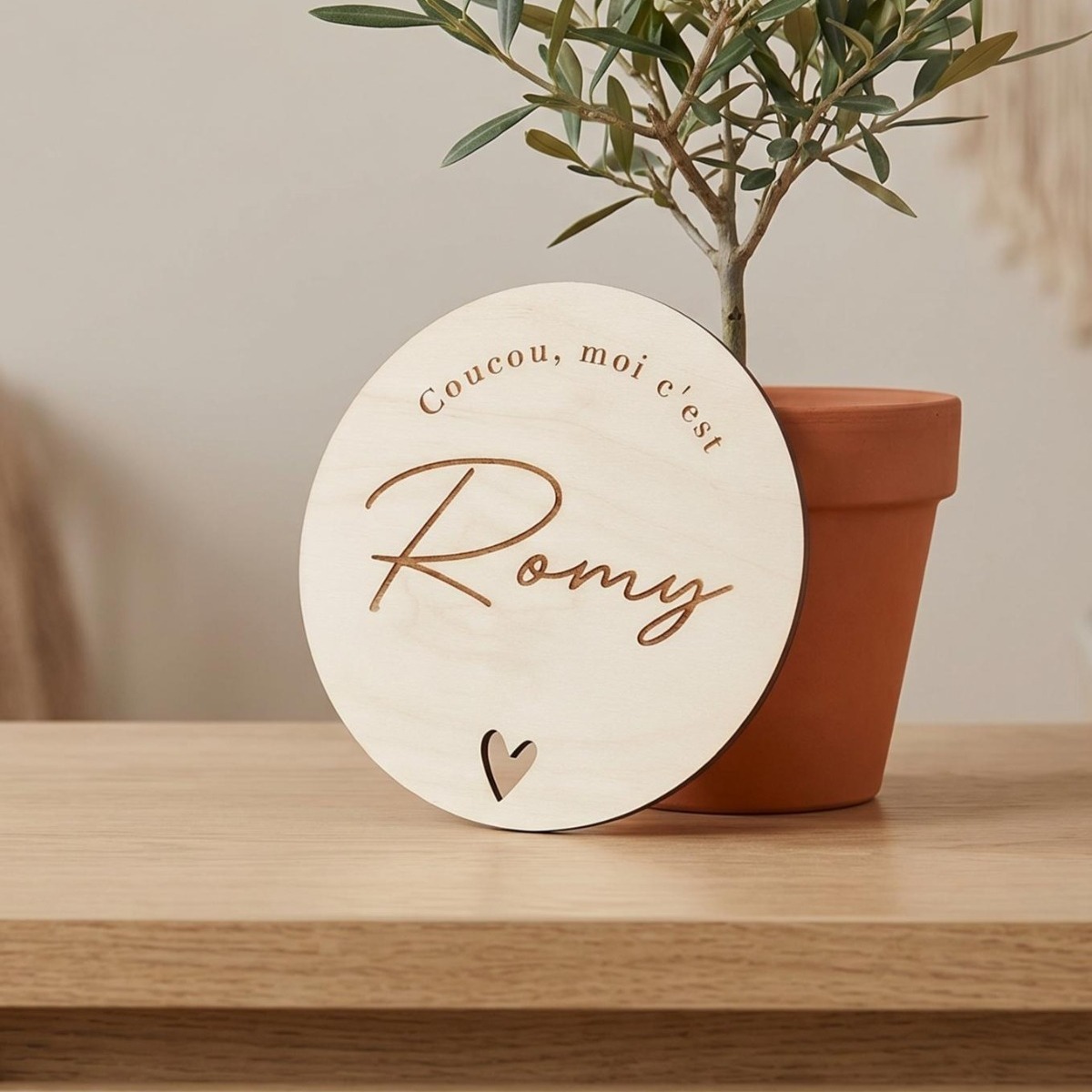 Custom Round Wooden Name Plaqu - đánh giá và giá Industrial Laser Marker