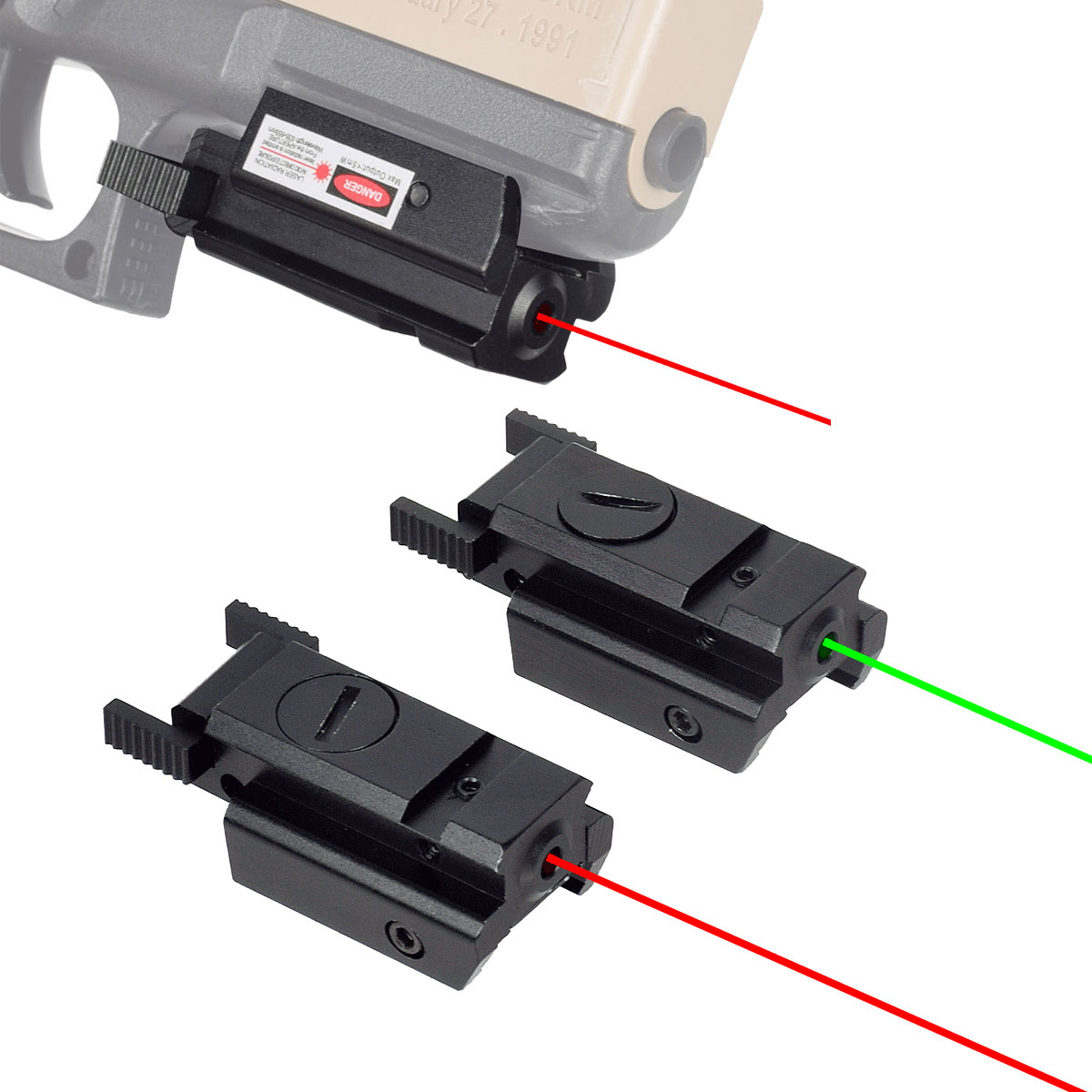 Tactical Red Green Dot Laser S - đánh giá và giá Industrial Laser Pointer